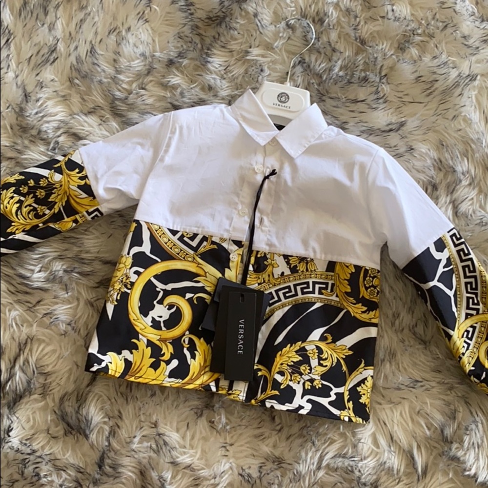 Versace Button Up